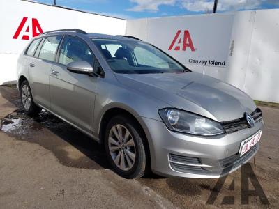 Image of 2016 VOLKSWAGEN GOLF SE TDI BLUEMOTION TECHNOLOGY D 1968cc TURBO DIESEL SEMI AUTO 6 Speed 5 DOOR ESTATE