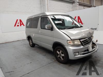 Image of 2001 MAZDA BONGO CAMPERVAN 2499cc DIESEL AUTOMATIC 4 Speed 4 DOOR MOTORHOME 4 DOOR