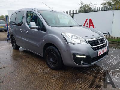 Image of 2015 PEUGEOT PARTNER BLUE HDI TEPEE ACTIVE 1560cc TURBO DIESEL SEMI AUTO 6 Speed 5 DOOR MPV