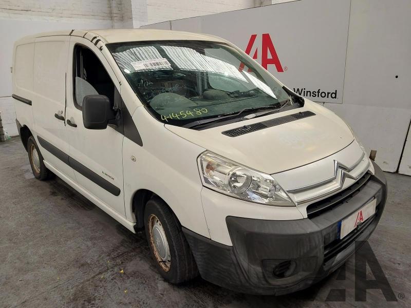 2008 CITROEN DISPATCH 1000 L1H1 SWB HDI 90 1560cc TURBO DIESEL MANUAL 5 Speed 6 DOOR PANEL VAN