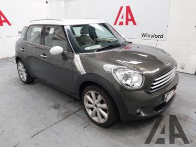 Image of 2010 MINI COUNTRYMAN COOPER D 1598cc TURBO DIESEL MANUAL 6 Speed 5 DOOR HATCHBACK
