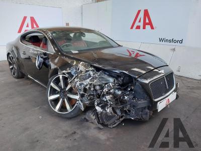Image of 2014 BENTLEY CONTINENTAL GT V8 S 3993cc TURBO PETROL/ALCOHOL AUTOMATIC 2 DOOR COUPE