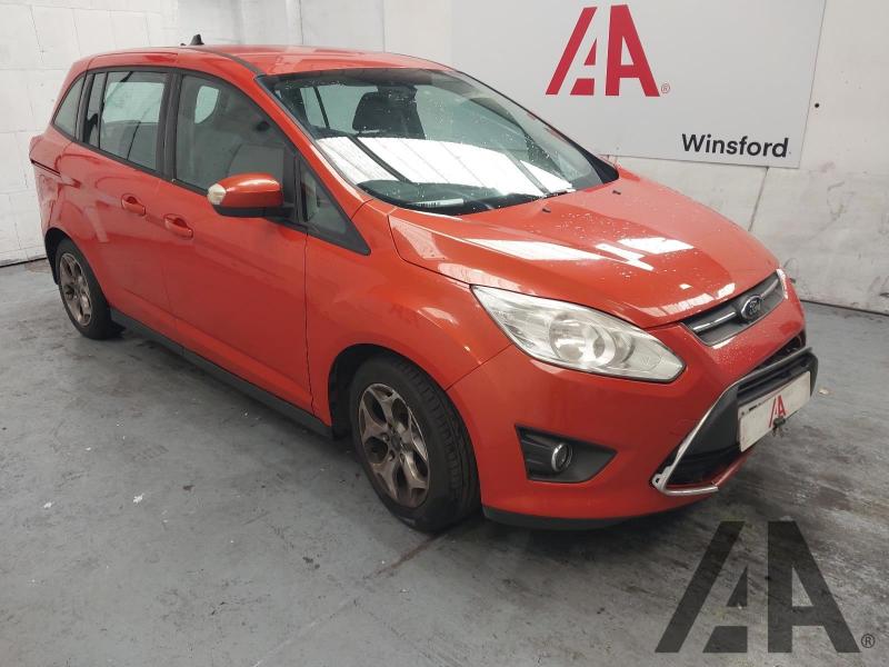 2012 FORD C-MAX GRAND ZETEC 1596cc PETROL MANUAL 5 Speed 5 DOOR MPV