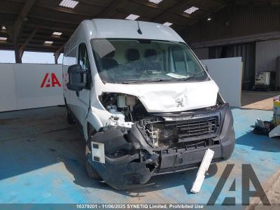 Image of 2023 PEUGEOT BOXER BLUEHDI 335 L3H2 PROFESSIONAL 2179cc TURBO DIESEL MANUAL PANEL VAN