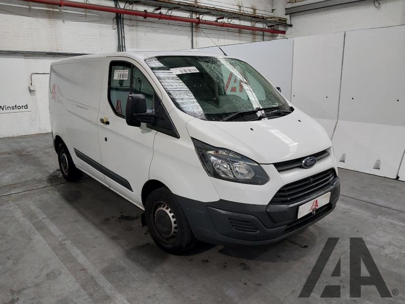 2015 FORD TRANSIT CUSTOM 270 LR P/V 2198cc TURBO DIESEL MANUAL 6 Speed PANEL VAN