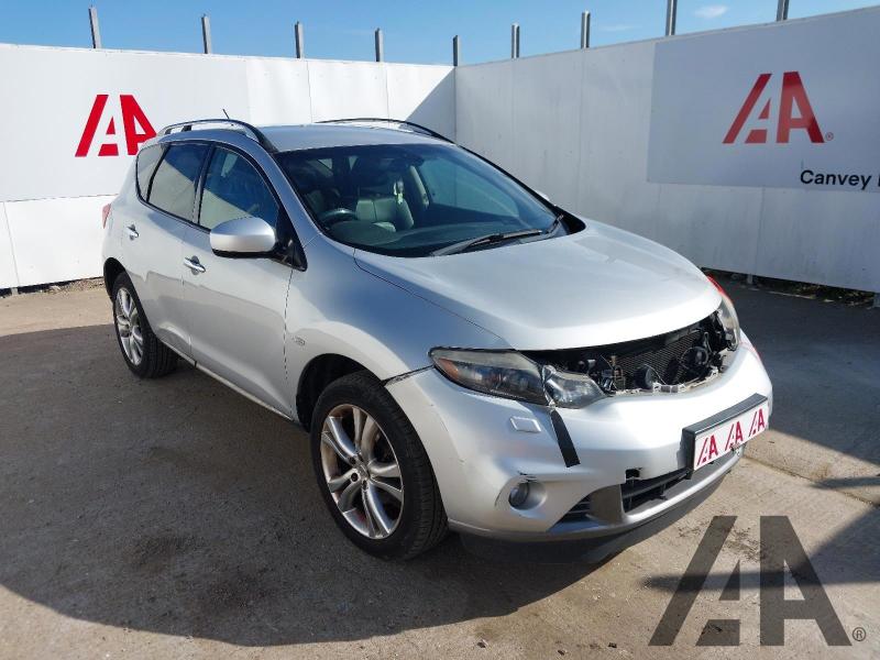 2010 NISSAN MURANO DCI 2488cc TURBO DIESEL AUTOMATIC 6 Speed 5 DOOR ESTATE