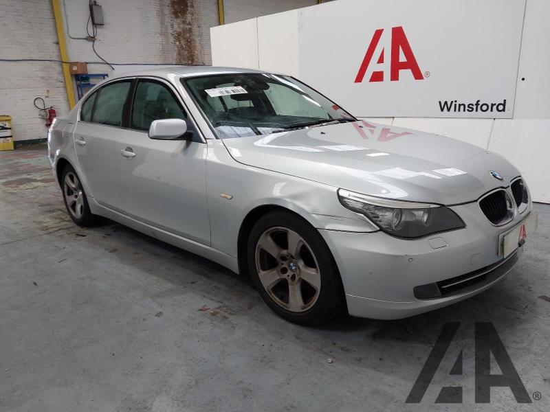 2007 BMW 5 SERIES 520D SE 1995cc TURBO DIESEL AUTOMATIC 4 DOOR SALOON