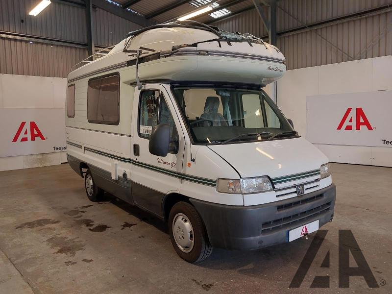 2002 PEUGEOT BOXER 270 M TD 1905cc TURBO DIESEL MANUAL 2 DOOR MOTORHOME 2 DOOR
