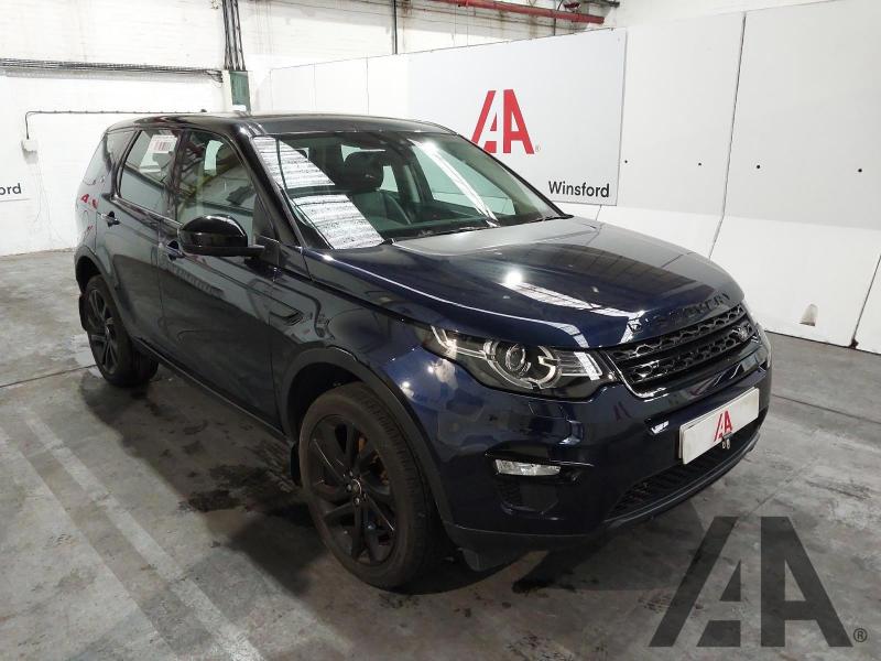 2016 LAND ROVER DISCOVERY SPORT TD4 HSE BLACK 1999cc TURBO DIESEL AUTOMATIC 9 Speed 5 DOOR ESTATE