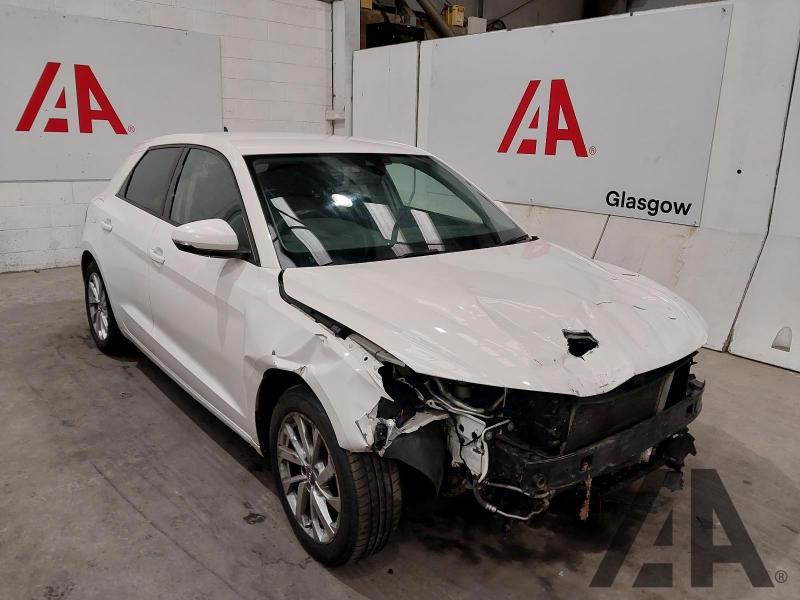 2019 AUDI A1 SPORTBACK TFSI SPORT 35 1498cc TURBO PETROL MANUAL 5 DOOR HATCHBACK
