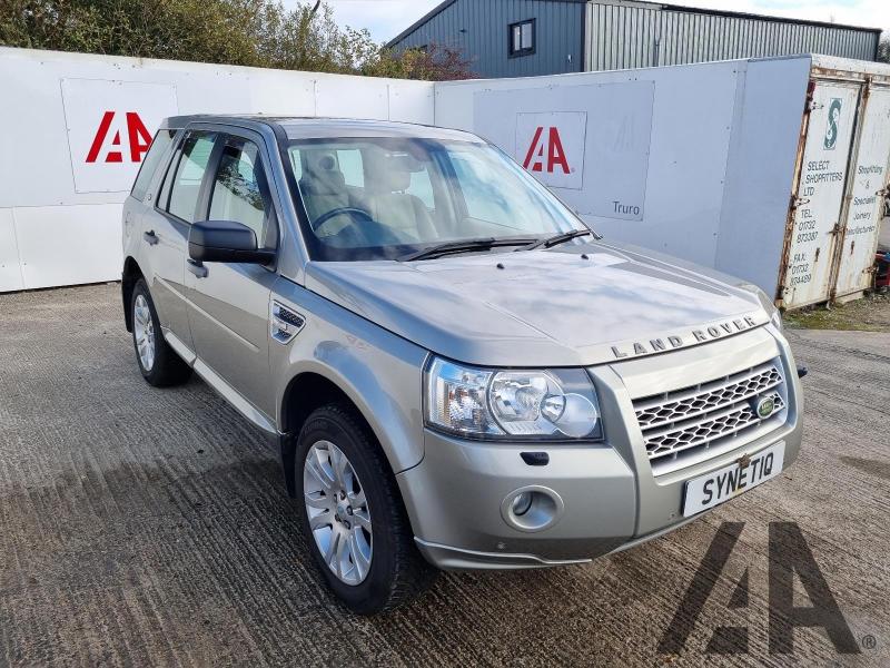 2010 LAND ROVER FREELANDER TD4 HSE 2179cc TURBO DIESEL AUTOMATIC 5 DOOR ESTATE