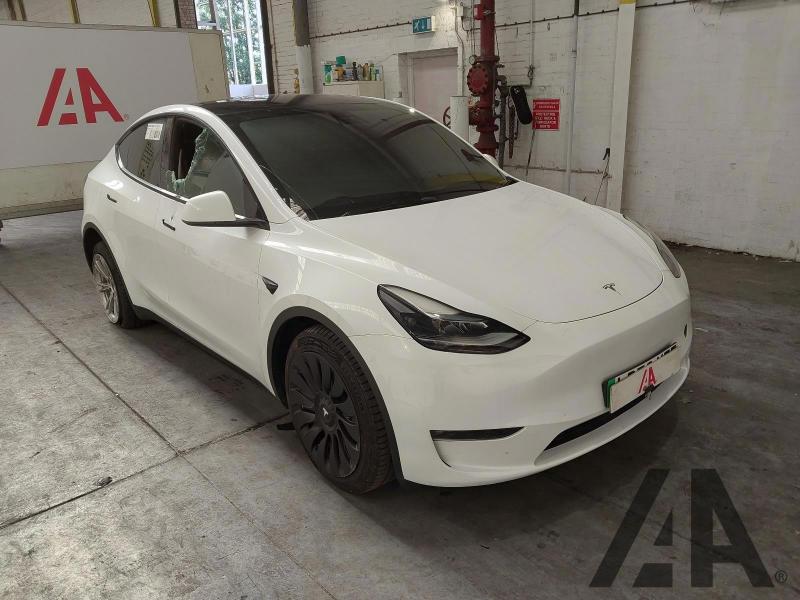 2022 TESLA MODEL Y LONG RANGE AWD ELECTRIC DIRECT DRIVE 5 DOOR MPV