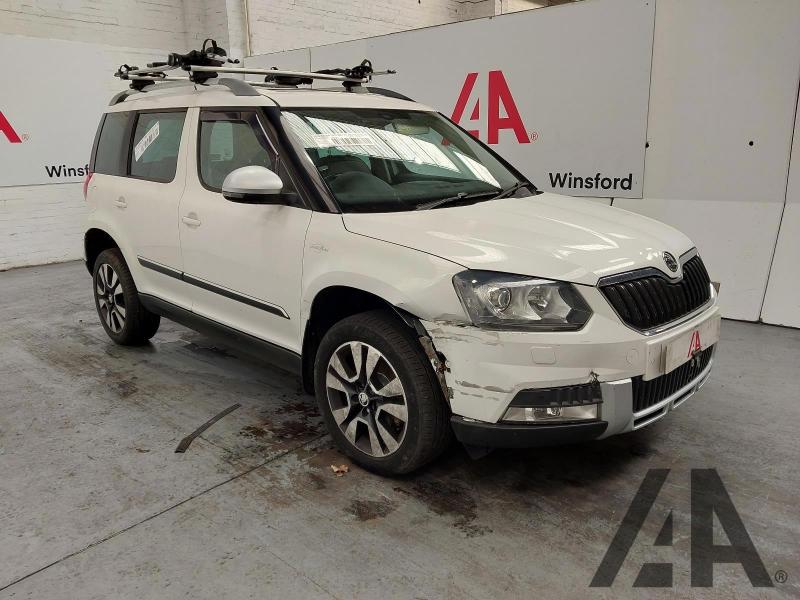 2014 SKODA YETI OUTDOOR LAURIN AND KLEMENT TDI 1968cc TURBO DIESEL MANUAL 5 DOOR HATCHBACK