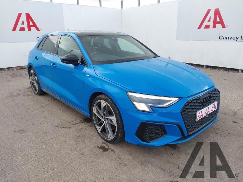 2020 AUDI A3 SPORTBACK TFSI S LINE EDITION 1498cc TURBO PETROL MANUAL 5 DOOR HATCHBACK