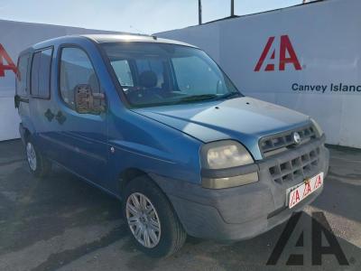 Image of 2003 FIAT DOBLO SX 1242cc PETROL MANUAL 5 Speed 5 DOOR MPV