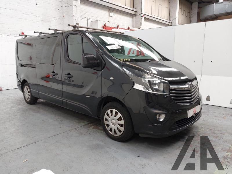 2015 VAUXHALL VIVARO 2900 L2H1 CDTI DCB SPORTIVE 1598cc TURBO DIESEL MANUAL 6 Speed PANEL VAN