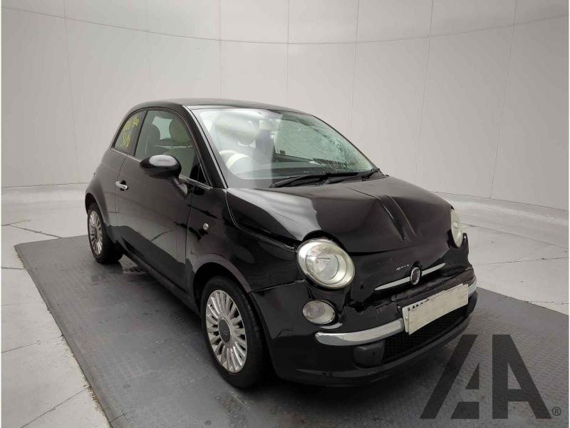 2009 FIAT 500 LOUNGE 1242cc PETROL MANUAL 3 DOOR HATCHBACK