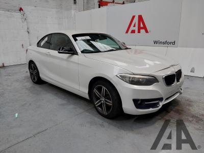 Image of 2014 BMW 2 SERIES 218D SPORT 1995cc TURBO DIESEL MANUAL 2 DOOR COUPE