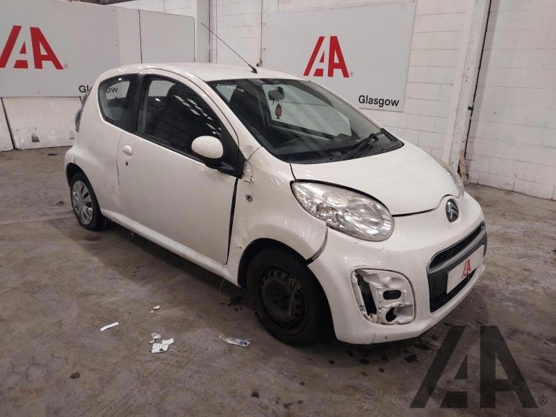 2012 CITROEN C1 VTR 998cc PETROL MANUAL 3 DOOR HATCHBACK