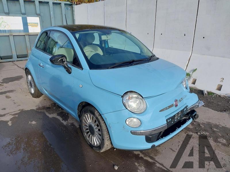 2012 FIAT 500 LOUNGE 1242cc PETROL MANUAL 3 DOOR HATCHBACK
