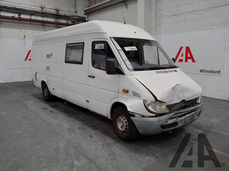 2001 MERCEDES SPRINTER 311 CDI LWB 2151cc TURBO DIESEL MANUAL 5 Speed 2 DOOR MOTORHOME 2 DOOR