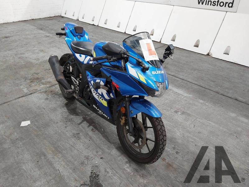 2020 SUZUKI GSX-R 125 X AM0 124cc PETROL MOTORCYCLE