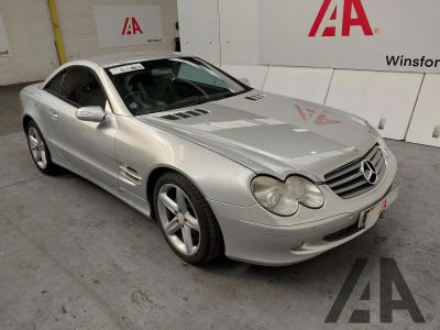 Image of 2003 MERCEDES SL SL350 3724cc PETROL AUTOMATIC 5 Speed 2 DOOR CONVERTIBLE