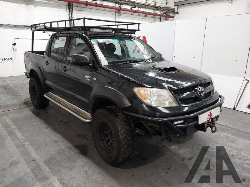 2008 TOYOTA HI-LUX 4X4 D-4D D/C 2494cc TURBO DIESEL MANUAL PICK UP