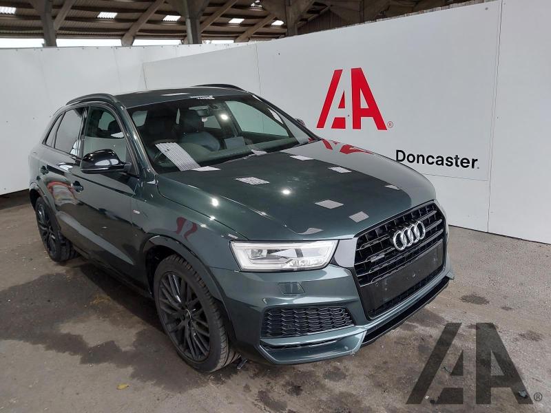 2018 AUDI Q3 TFSI QUATTRO S LINE BLACK EDIT 1984cc TURBO PETROL SEMI AUTO 5 DOOR ESTATE