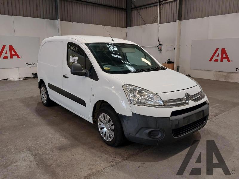 2014 CITROEN BERLINGO 625 ENTERPRISE L1 HDI 1560cc TURBO DIESEL MANUAL 5 Speed PANEL VAN