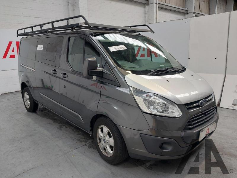 2017 FORD TRANSIT CUSTOM 310 LIMITED LR P/V 1996cc TURBO DIESEL MANUAL 6 Speed PANEL VAN
