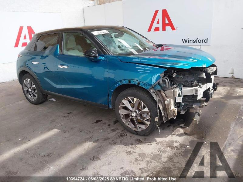 2020 DS 3 CROSSBACK E-TENSE ULTRA PRESTIGE ELECTRIC DIRECT DRIVE 5 DOOR HATCHBACK