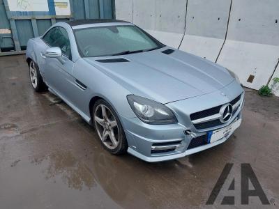 Image of 2015 MERCEDES SLK SLK250 CDI BLUEEFFICIENCY AMG 2143cc TURBO DIESEL AUTOMATIC 7 Speed 2 DOOR CONVERTIBLE