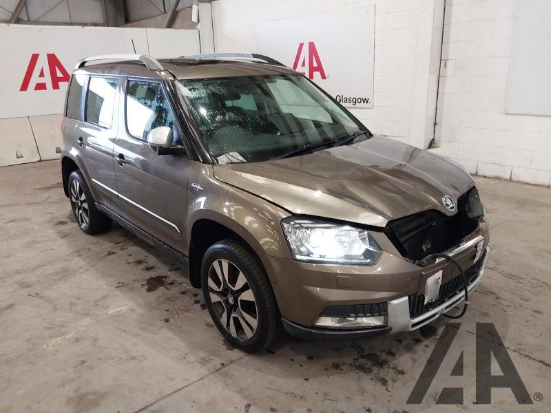 2015 SKODA YETI OUTDOOR LAURIN AND KLEMENT TDI 1968cc TURBO DIESEL SEMI AUTO 5 DOOR HATCHBACK