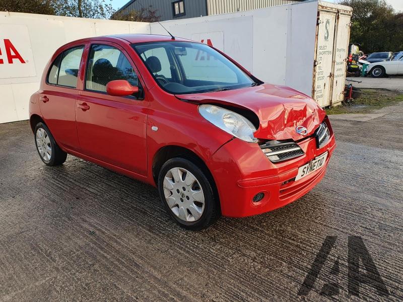2007 NISSAN MICRA SPIRITA 1240cc PETROL MANUAL 5 Speed 5 DOOR HATCHBACK
