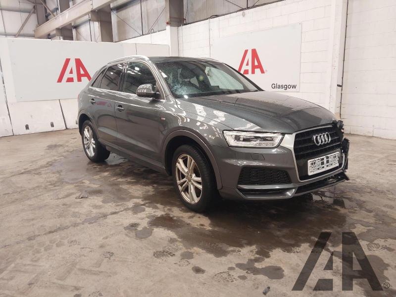 2018 AUDI Q3 TFSI S LINE EDITION 1395cc TURBO PETROL SEMI AUTO 5 DOOR ESTATE