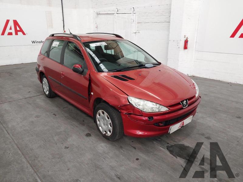 2004 PEUGEOT 206 SW S 1360cc PETROL MANUAL 5 Speed 5 DOOR ESTATE