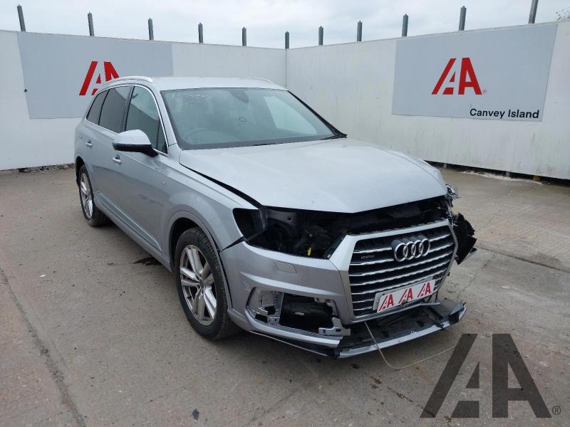 2018 AUDI Q7 TDI QUATTRO S LINE 2967cc TURBO DIESEL AUTOMATIC 5 DOOR ESTATE