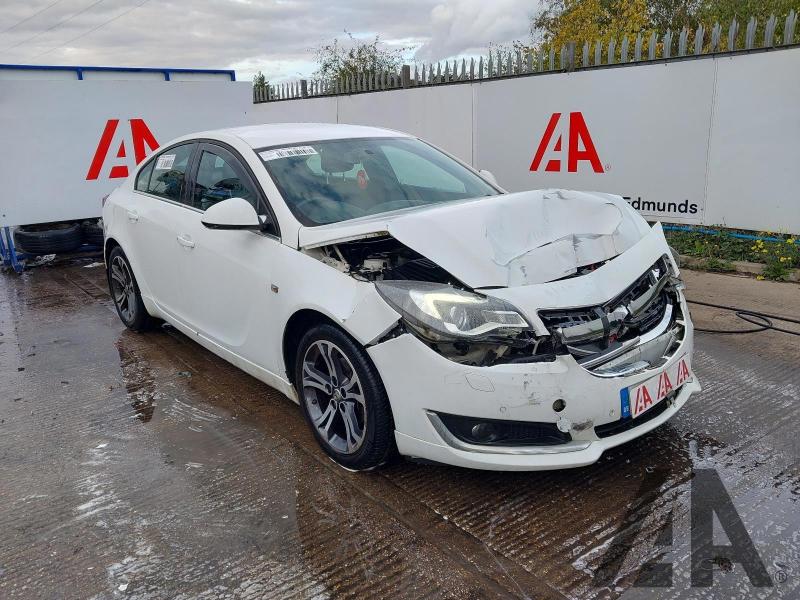 2014 VAUXHALL INSIGNIA LIMITED EDITION CDTI 1956cc TURBO DIESEL MANUAL 5 DOOR HATCHBACK