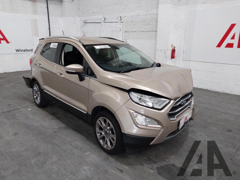 2019 FORD ECOSPORT TITANIUM 999cc TURBO PETROL MANUAL 5 DOOR HATCHBACK