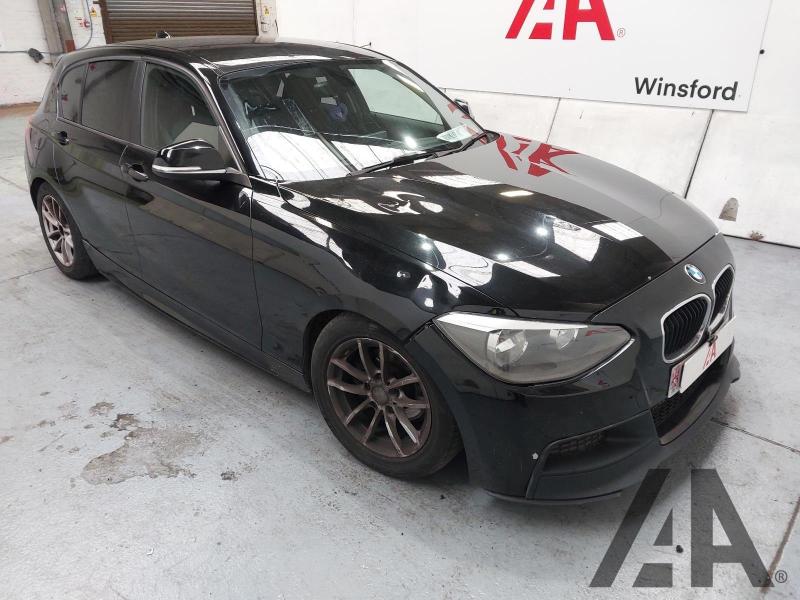 2012 BMW 1 SERIES 116D EFFICIENTDYNAMICS 1598cc TURBO DIESEL MANUAL 5 DOOR HATCHBACK