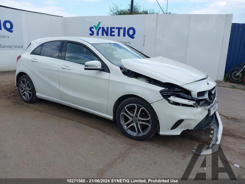 2018 MERCEDES A-CLASS A 180 D SPORT EDITION 1461cc TURBO DIESEL MANUAL 5 DOOR HATCHBACK
