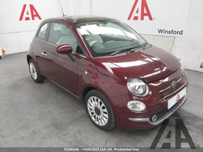 Image of 2019 FIAT 500 LOUNGE 1242cc PETROL MANUAL 3 DOOR HATCHBACK