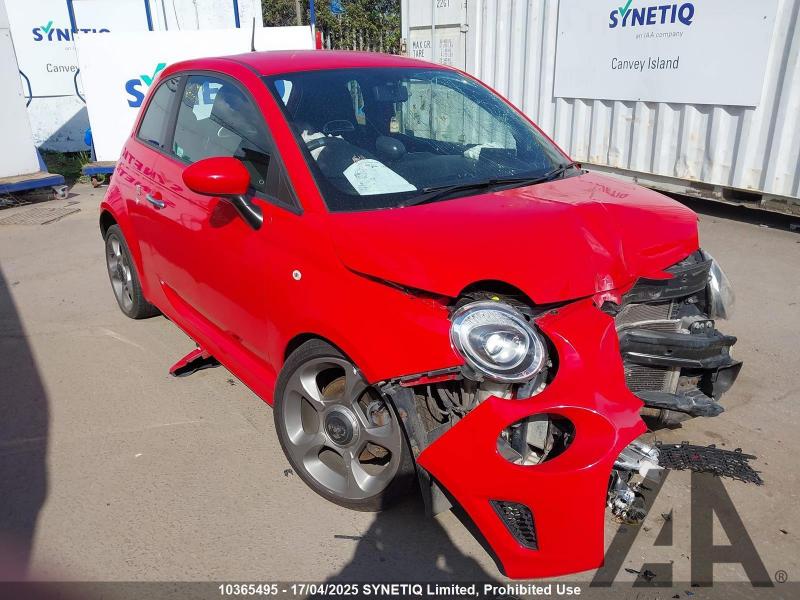 2017 ABARTH 595 MTA 1368cc TURBO PETROL SEMI AUTO 3 DOOR HATCHBACK