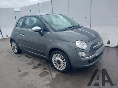 Image of 2012 FIAT 500 LOUNGE 1242cc PETROL MANUAL 3 DOOR HATCHBACK