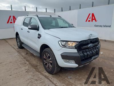 Image of 2018 FORD RANGER WILDTRAK 4X4 DCB TDCI 3196cc TURBO DIESEL AUTOMATIC 6 Speed PICK UP