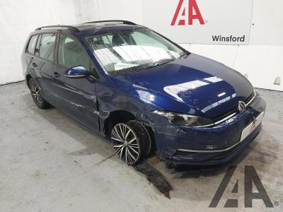Image of 2017 VOLKSWAGEN GOLF SE NAVIGATION TDI BLUEMOTION T 1968cc TURBO DIESEL MANUAL 6 Speed 5 DOOR ESTATE
