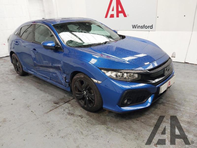 2019 HONDA CIVIC VTEC SR 988cc TURBO PETROL CVT 1 Speed 5 DOOR HATCHBACK