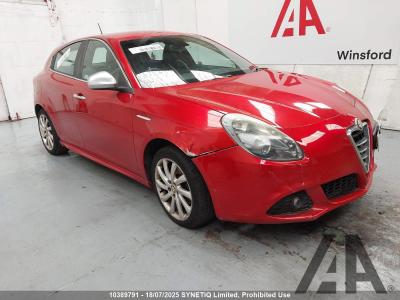 Image of 2012 ALFA ROMEO GIULIETTA JTDM-2 VELOCE S/S 1956cc TURBO DIESEL MANUAL 6 Speed 5 DOOR HATCHBACK