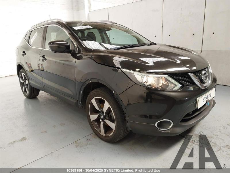 2017 NISSAN QASHQAI N-CONNECTA DIG-T 1197cc TURBO PETROL MANUAL 6 Speed 5 DOOR HATCHBACK